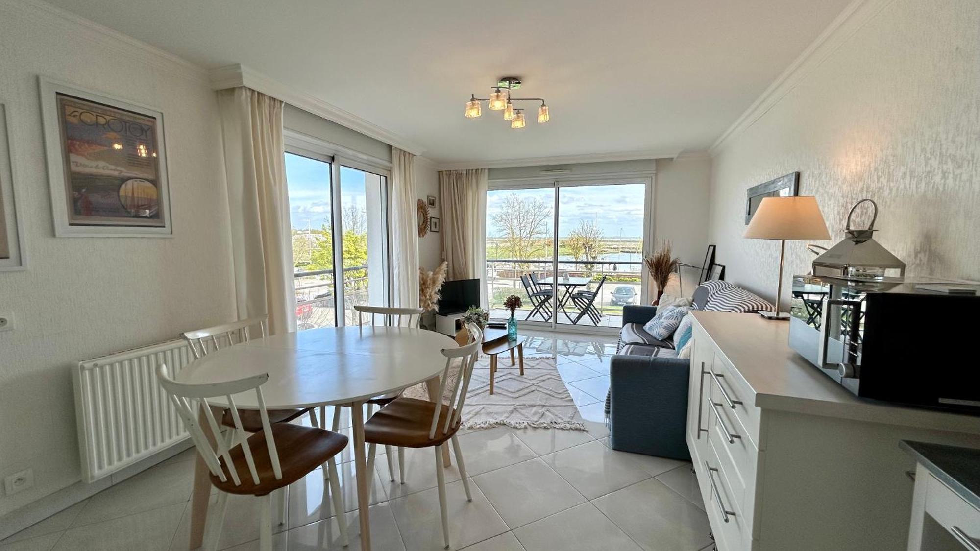 Pointe De Sel, Appartement Face Au Port Du Crotoy Le Crotoy Exteriér fotografie